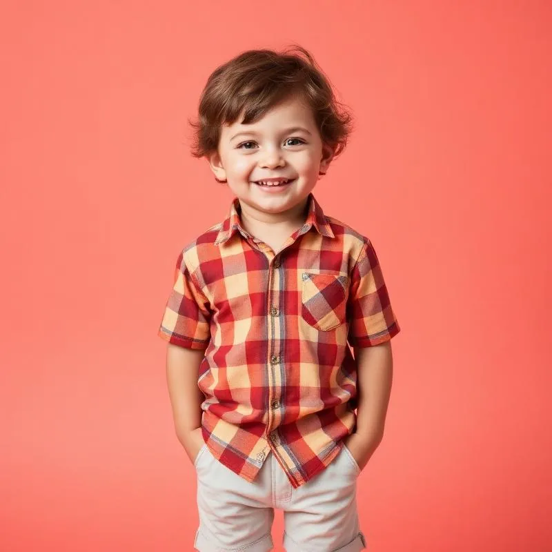 Best toddler clothes for active kids plaid shirt