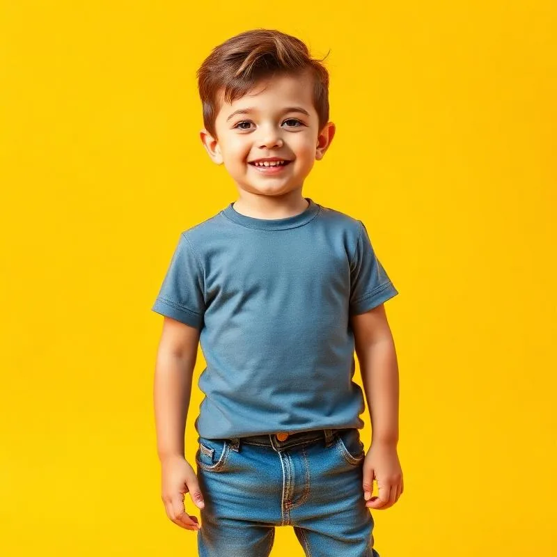 Trendy toddler outfits for boys casual tee and jeans